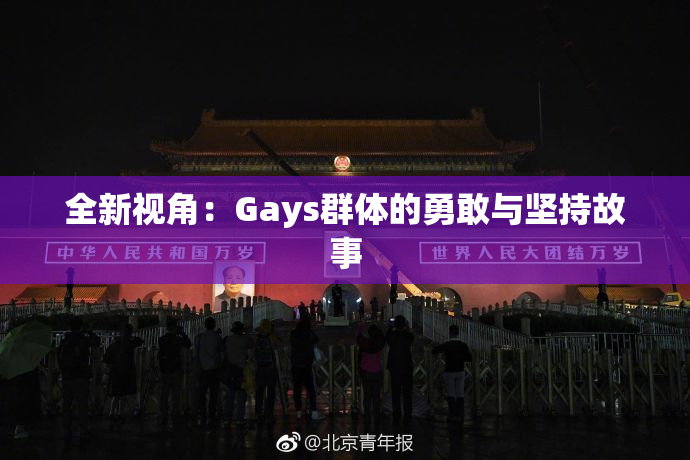 全新视角：Gays群体的勇敢与坚持故事