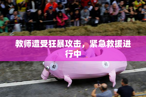 教师遭受狂暴攻击，紧急救援进行中
