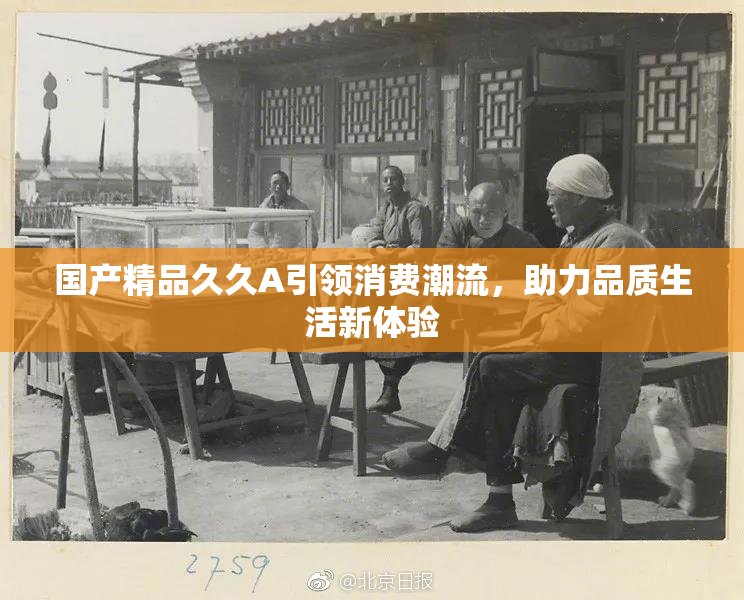 国产精品久久A引领消费潮流，助力品质生活新体验