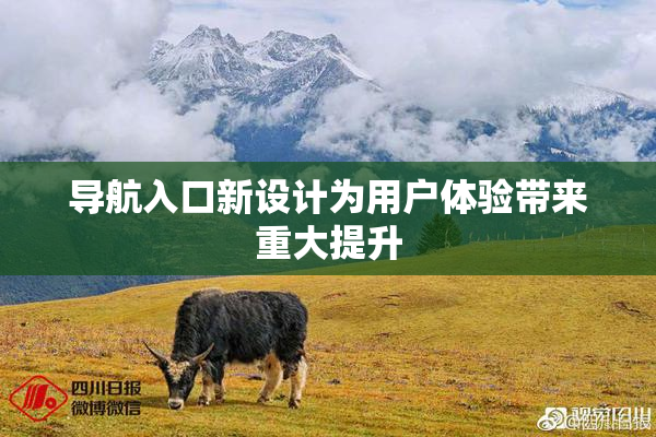 导航入口新设计为用户体验带来重大提升