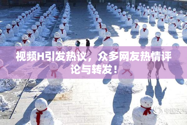 视频H引发热议，众多网友热情评论与转发！