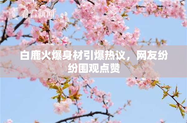 白鹿火爆身材引爆热议，网友纷纷围观点赞