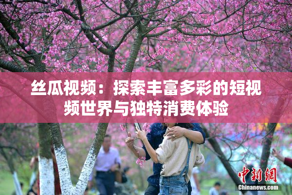 丝瓜视频：探索丰富多彩的短视频世界与独特消费体验