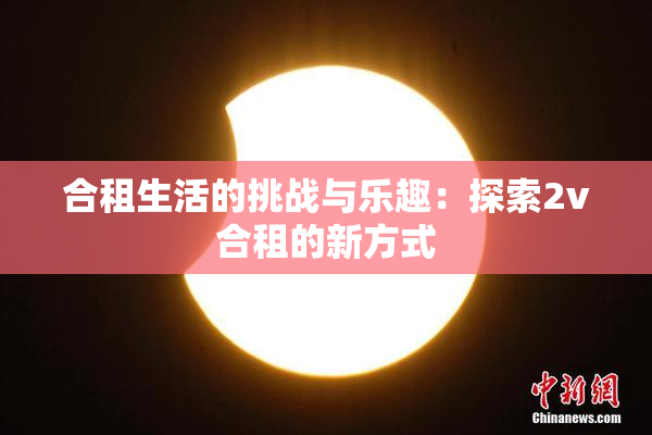 合租生活的挑战与乐趣：探索2v合租的新方式