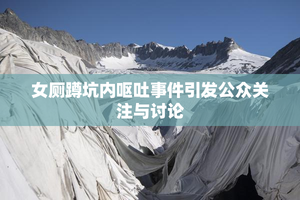 女厕蹲坑内呕吐事件引发公众关注与讨论