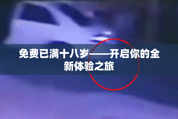 免费已满十八岁——开启你的全新体验之旅