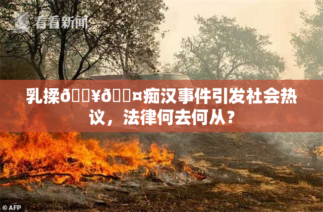 乳揉🔥🖤痴汉事件引发社会热议，法律何去何从？