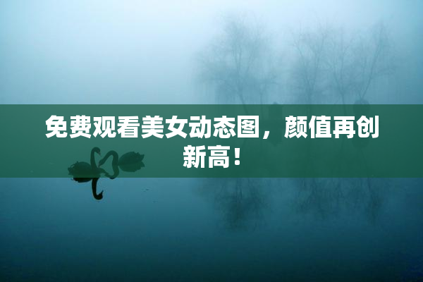 免费观看美女动态图，颜值再创新高！