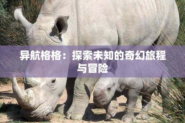 异航格格：探索未知的奇幻旅程与冒险
