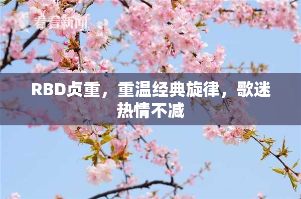 RBD贞重，重温经典旋律，歌迷热情不减