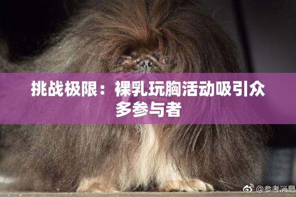 挑战极限：裸乳玩胸活动吸引众多参与者