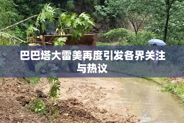 巴巴塔大雷美再度引发各界关注与热议