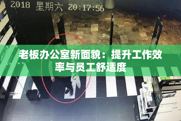 老板办公室新面貌：提升工作效率与员工舒适度