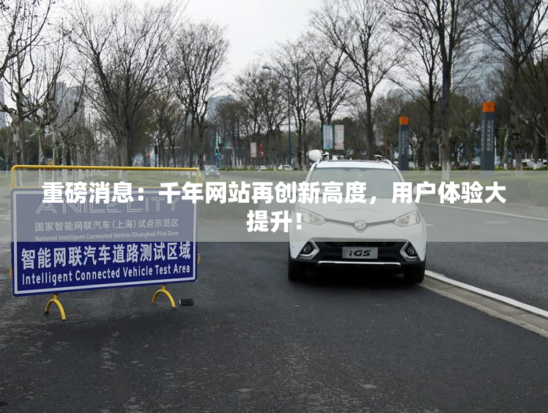 重磅消息：千年网站再创新高度，用户体验大提升！