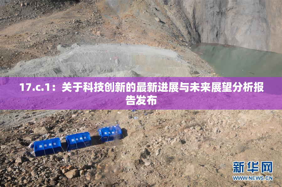 17.c.1：关于科技创新的最新进展与未来展望分析报告发布