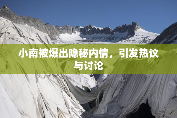 小南被爆出隐秘内情，引发热议与讨论