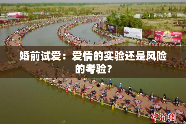 婚前试爱：爱情的实验还是风险的考验？