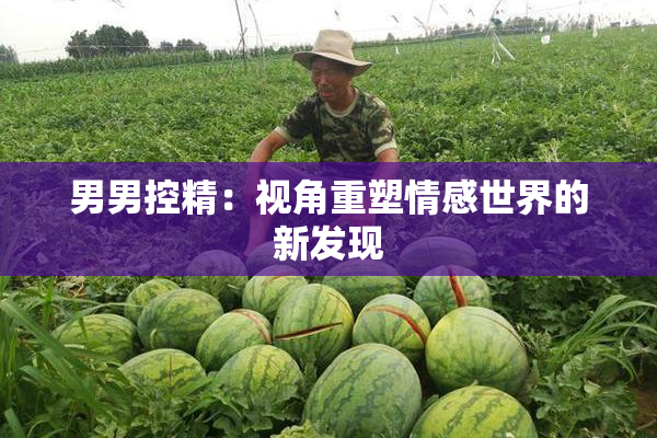 男男控精：视角重塑情感世界的新发现
