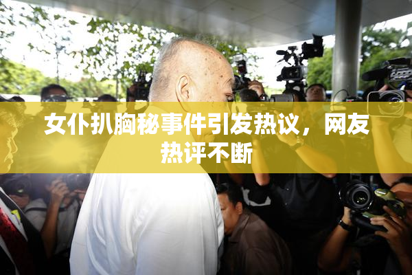 女仆扒胸秘事件引发热议，网友热评不断