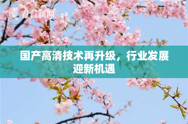国产高清技术再升级，行业发展迎新机遇