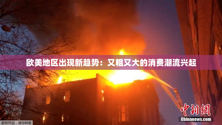 欧美地区出现新趋势：又粗又大的消费潮流兴起