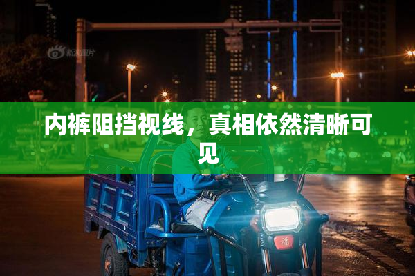 内裤阻挡视线，真相依然清晰可见