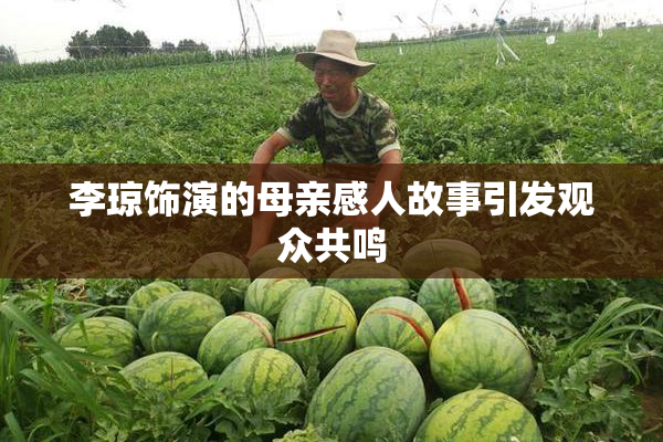 李琼饰演的母亲感人故事引发观众共鸣