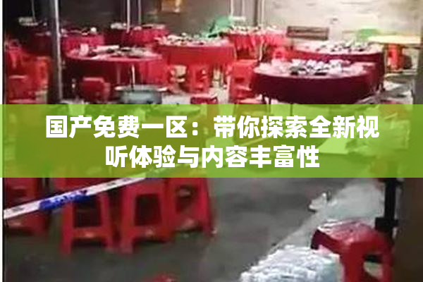 国产免费一区：带你探索全新视听体验与内容丰富性