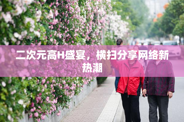 二次元高H盛宴，横扫分享网络新热潮