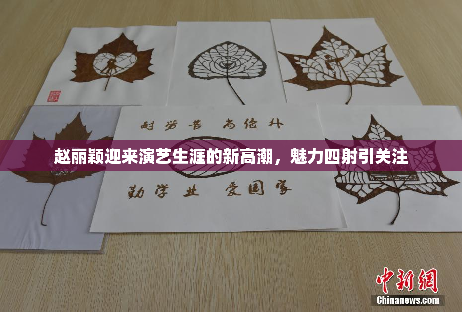 赵丽颖迎来演艺生涯的新高潮，魅力四射引关注