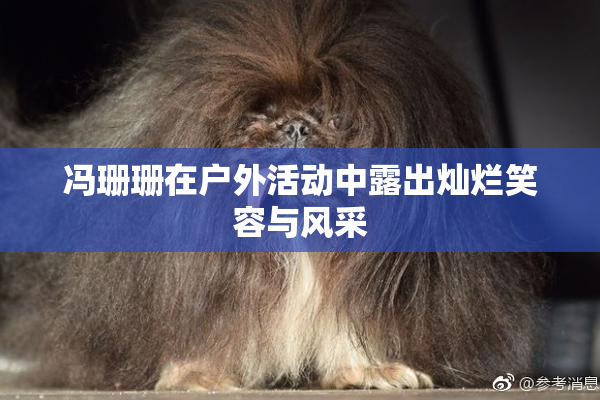 冯珊珊在户外活动中露出灿烂笑容与风采