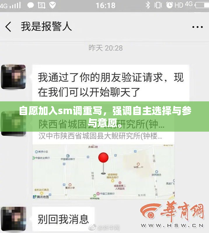 自愿加入sm调重写，强调自主选择与参与意愿。