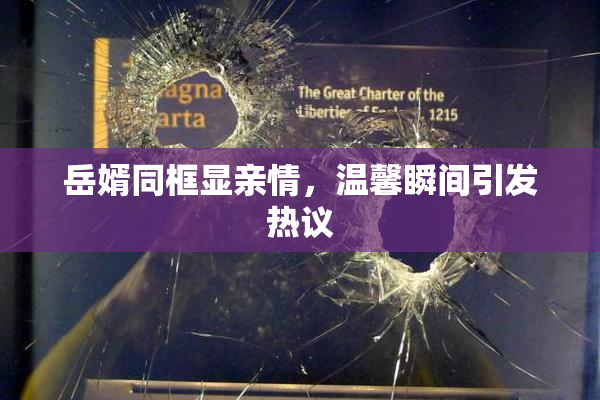 岳婿同框显亲情，温馨瞬间引发热议