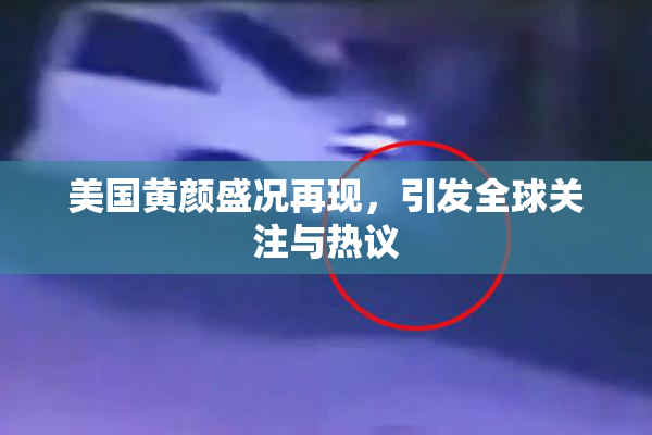 美国黄颜盛况再现，引发全球关注与热议