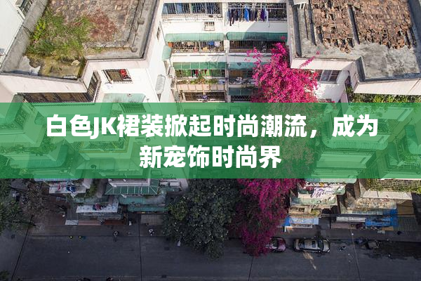 白色JK裙装掀起时尚潮流，成为新宠饰时尚界
