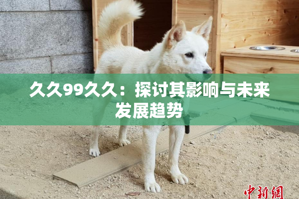 久久99久久：探讨其影响与未来发展趋势