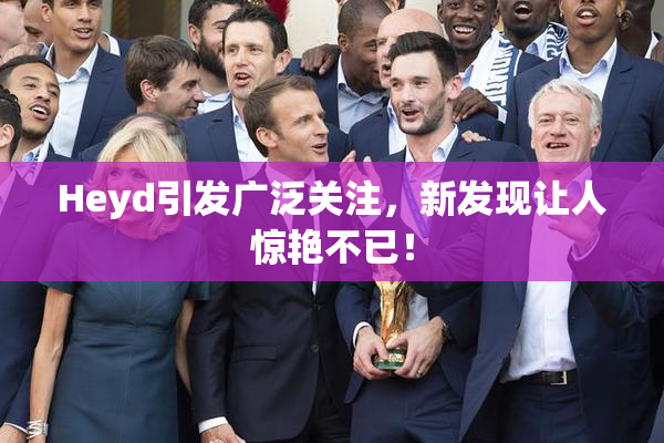 Heyd引发广泛关注，新发现让人惊艳不已！