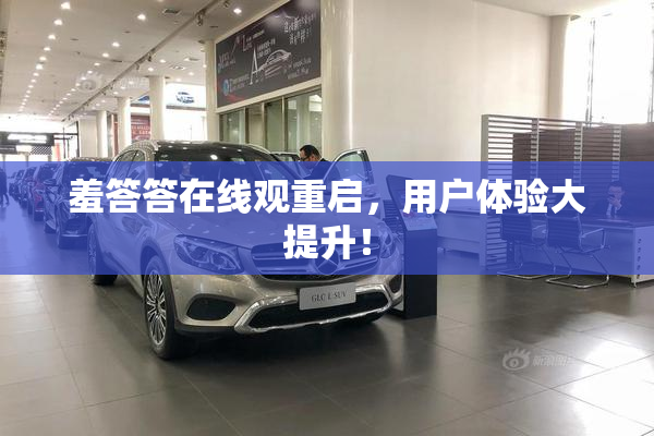羞答答在线观重启，用户体验大提升！