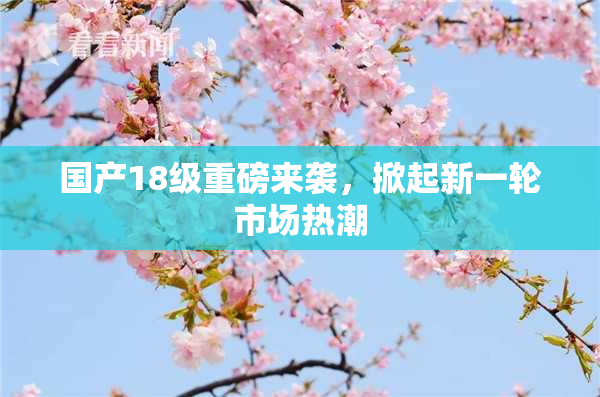 国产18级重磅来袭，掀起新一轮市场热潮