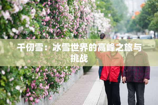 千仞雪：冰雪世界的高峰之旅与挑战