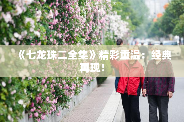 《七龙珠二全集》精彩重温：经典再现！