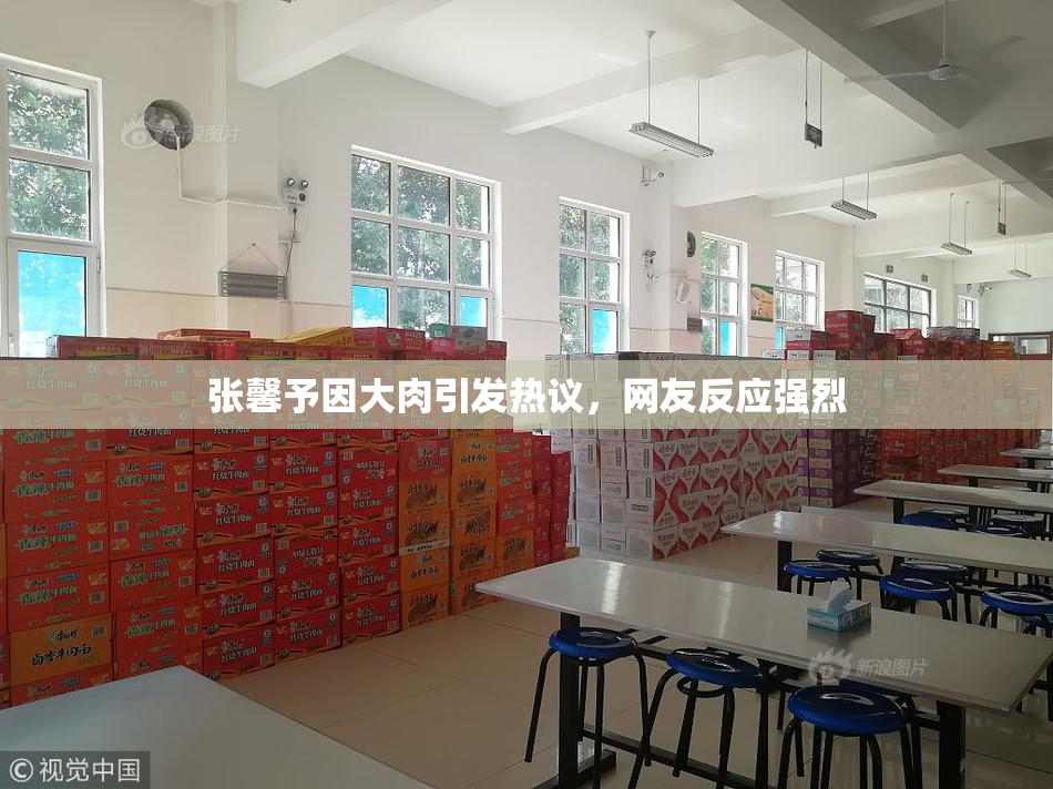 张馨予因大肉引发热议，网友反应强烈