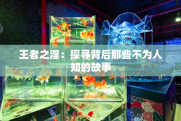 王者之淫：探寻背后那些不为人知的故事