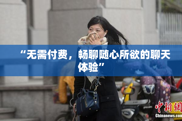 “无需付费，畅聊随心所欲的聊天体验”