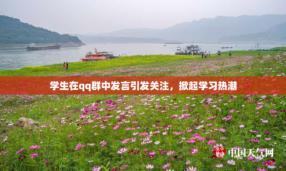 学生在qq群中发言引发关注，掀起学习热潮