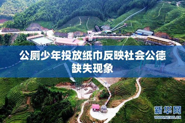 公厕少年投放纸巾反映社会公德缺失现象