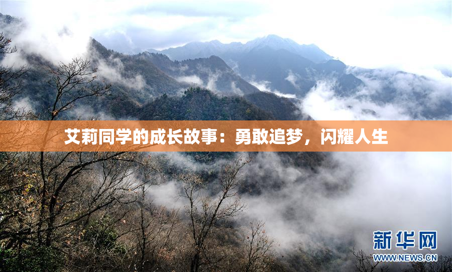 艾莉同学的成长故事：勇敢追梦，闪耀人生