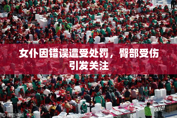女仆因错误遭受处罚，臀部受伤引发关注