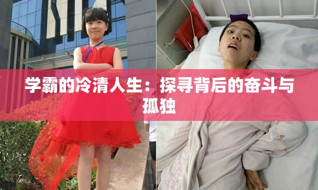 学霸的冷清人生：探寻背后的奋斗与孤独