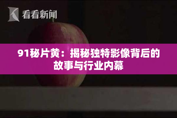 91秘片黄：揭秘独特影像背后的故事与行业内幕